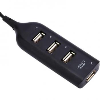 USB 2.0 Multi-Port Hub with On/Off Switch
