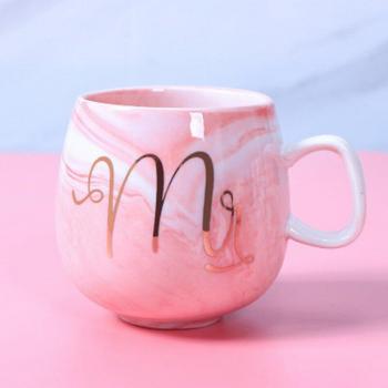 Marbling Flamingo Ceramic Cup