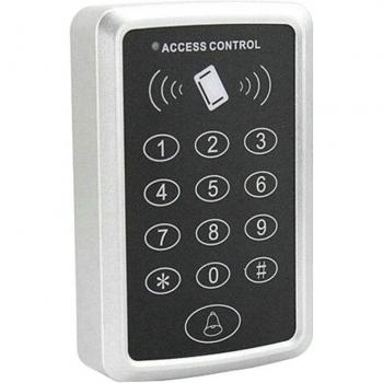 Système de contrôle d'accès 125 kHz avec clavier et bouton d'appel