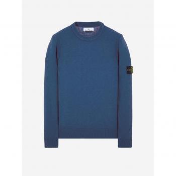 Pull STONE ISLAND Homme col rond Bleu L