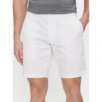 Blanc 30 Bermuda Droit Tommy Hilfiger Brooklyn Coton Bio Stretch