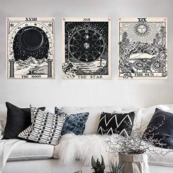 Black & White Tarot Wall Art