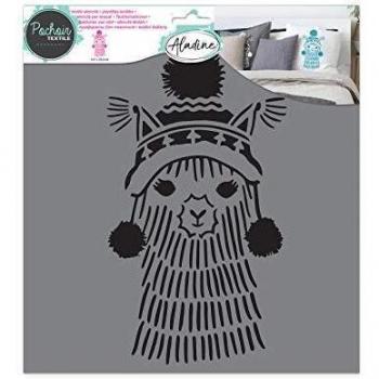 Pochoir Textile Grand Motif Graphique