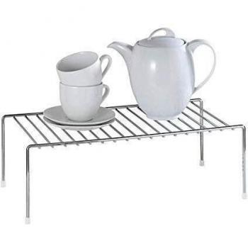 WENKO 2342100 Industrial Harness (Chrome‑Plated) – 42.5 × 14.5 × 22 cm, Silver Luster