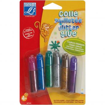 Brillantini-Bourgeois 6 Tubetti Colla BCI