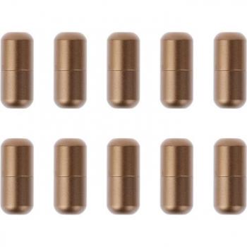 Shoelace Replacement Kit (10 Pieces) – Round Flat Buckle Tips
