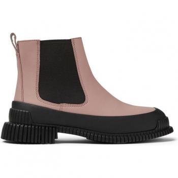 Botines de mujer Camper en piel rosa
