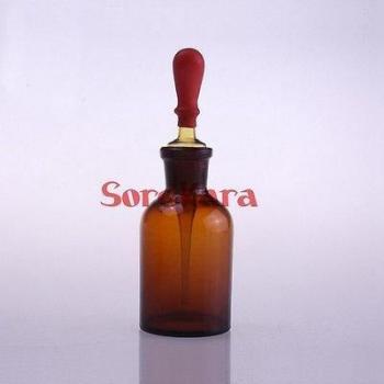 2x 60ml Brown Glass Dropper Vials for Essential Oil