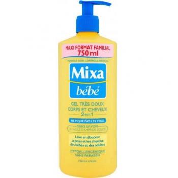 Mixa Bébé Gel Douche Huile d'Amande Douce 750ml (lot de 2)