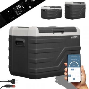 AREBOS Glacière 35 L avec réfrigération jusqu'à -20 °C