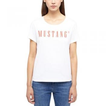 Maglietta Alma MUSTANG Rosso Sangue + Bianco – 1013933 Regular Fit
