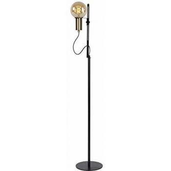 Malcolm Black Modern Floor Lamp 1xE27