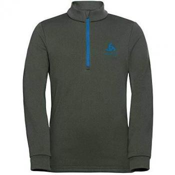 Odlo Kindermidlayer CARVE WARM 1/2 Reißverschluss Climbing Ivy 164
