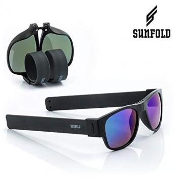 Faltbare Sonnenbrille Sunfold Eternal Sunshine, Herren, Schwarz