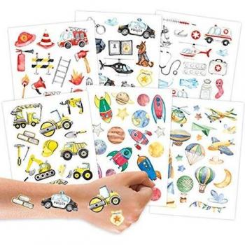 Papierdrachen 100 Tattoos – Berufe, kindgerecht & hautverträglich