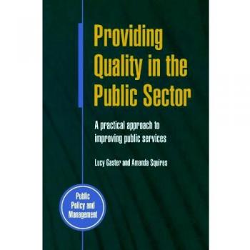 Providing Quality In The Public Sector: A Practical Approach to Improving Public Services (UK Higher Education OUP Humanities & Social Sciences Politics)