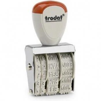 Tampon à date Trodat 1020 5 × 32 mm (version compacte)