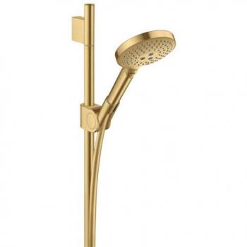 Hansgrohe Axor Uno² Raindance Select 120 (Oro Pulido) – Sistema Integral de Ducha con Telecontrol