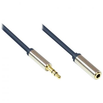 Audio Anschlusskabel 3,5mm Klinke Vollmetallgehäuse 5m