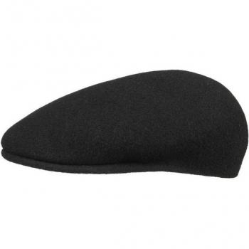 Kangol Wool Berretto A Basco Nero