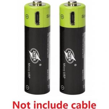 ZNTER 1.5V 1250mAh USB Rechargeable AA Battery
