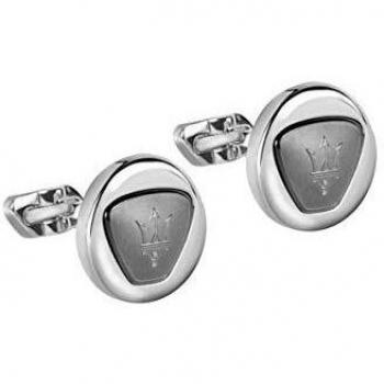 Boutons de manchette Maserati 2,3 cm en acier