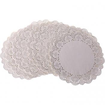 Lace Paper Coasters for Weddings