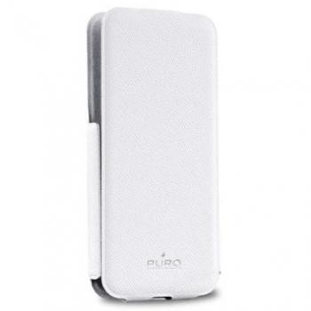 Puro IPC5FLIPWHI: protezione ultraleggera in ecopelle bianca per iPhone 5