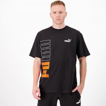 Puma Power Colorblock Short Sleeve Shirt (Black) – Hot S All Genders