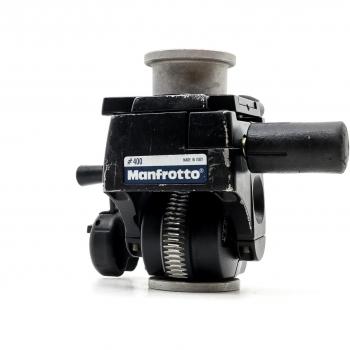 Manfrotto Testa a Cremagliera 400 Grigio – Altezza Massima 16 cm