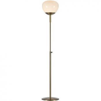Lampe Rise en laiton antique avec verre, 150 cm de haut