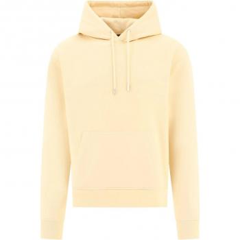 Pull à capuche beige 'Le sweatshirt brodé'