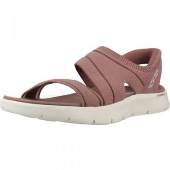 Go Walk Flex Brown Asymmetrical Knit Sandal – Debenhams Women’s Line