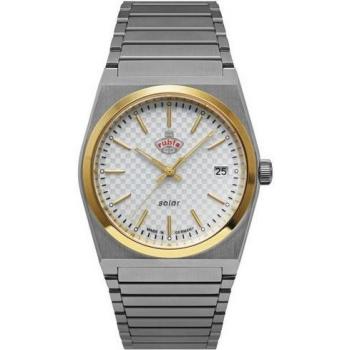 RUHLA Montre Space Control XS 35 mm Cadran Argent Damier