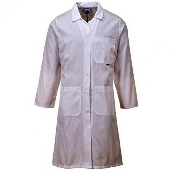 Portwest Women's Work Coat White XL
