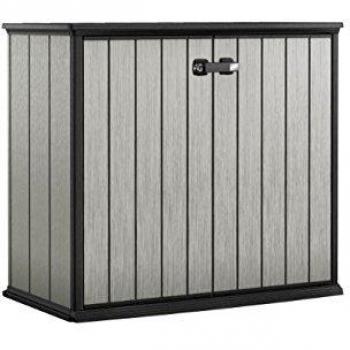 Keter porta attrezzi Patio Store grigio in resina cm 139.5x77x120 h