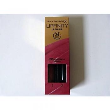 Zwei‑Schritt Lippenstift Max Factor Lipfinity 215 Constantly Dreamy (3‑Pack)