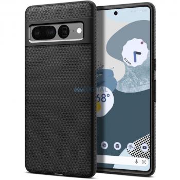 Coque Silikon Spigen Liquid Air Noire pour Google Pixel 7 Pro