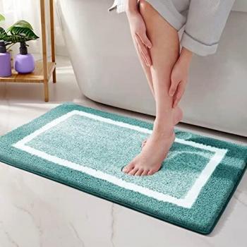 Color&Geometry Shower Water Absorbent Bath Mat