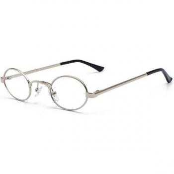 Lunettes Vintage Métalliques Ovales pour Hommes et Femmes