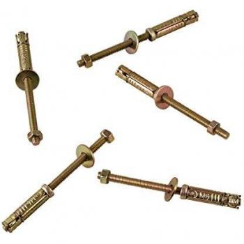10 × M6 Projection Bolt Anchors – 115 mm Long