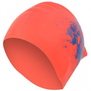 Silicone Swimming Cap with Fashion Print