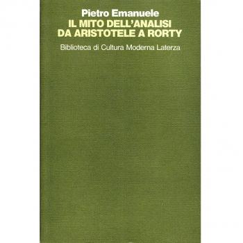 Il mito dell'analisi da Aristotele a Rorty