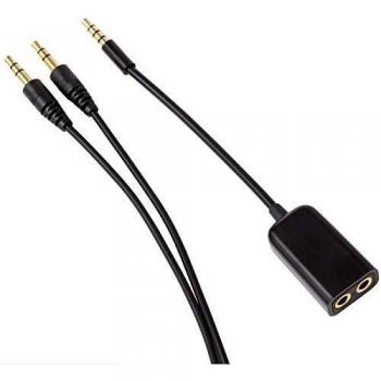 AudioFlex GVAC2BK Twin 3.5mm Cables