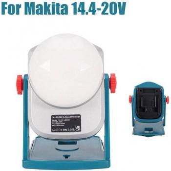 Portable LED Work Lamp for Makita, Milwaukee, Bosch, DeWalt