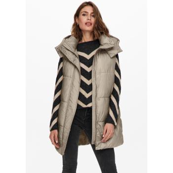 Abrigo Gris Mujer Manga Corta ONLY WEAR Demy