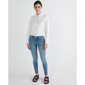 Jeans blu a vita media Pieces Delly