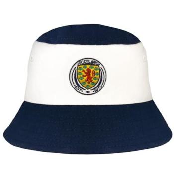Scottish Football Association Adult Bucket Hat (White, M/L)