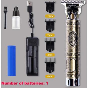 Máquina cortapelos T9 recargable