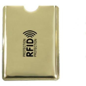 Funda protectora de metal para tarjetas de crédito